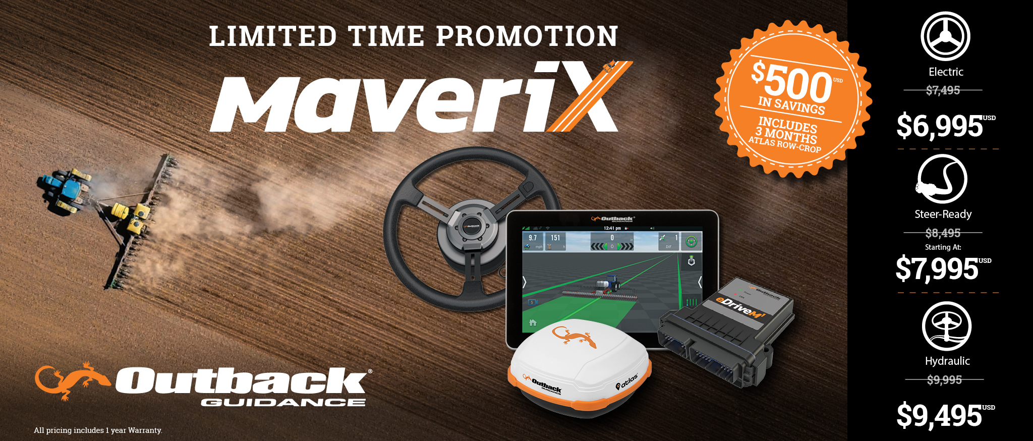 Maverix Lmited Time Promotion